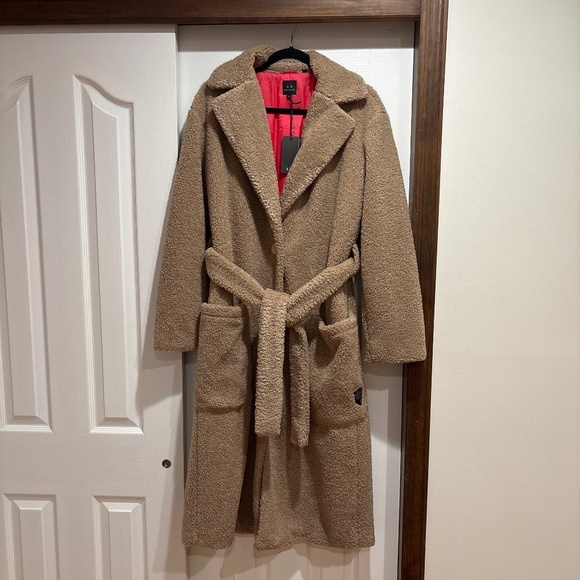 Armani Exchange Teddy coat - Picture 1 of 6